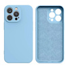 Silicone case etui Xiaomi Redmi Note 11 Pro 5G / 11 Pro / 11E Pro silikonowy pokrowiec jasnoniebieskie