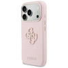 Etui Guess FW Resin Logo do iPhone 17 Pro różowy