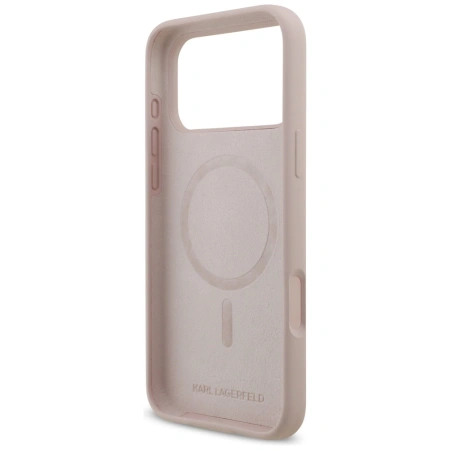 KARL LAGERFELD ETUI SILICONE KARL&CHOUPETTE RING MAGSAFE DO IPHONE 17 PRO
