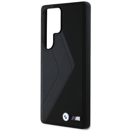 BMW ETUI LEATHER OVERSIZED STRIPES DO GALAXY S25 ULTRA DO MAGSAFE PEWNY