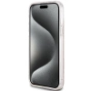 Etui Guess IML GCube MagSafe na iPhone 15 Plus / 14 Plus - brązowe