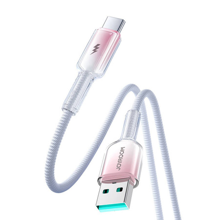 JOYROOM KABEL USB-A USB-C DO TELEFONÓW 3A 1.2M ZAKOŃCZENIE WYSOKIEJ