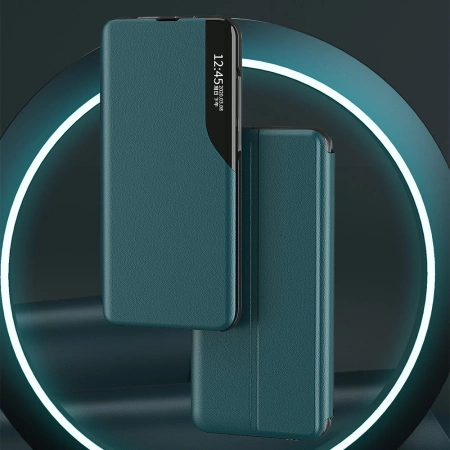 HURTEL ETUI Z KLAPKĄ DO SAMSUNG GALAXY A22 4G FUTERAŁ ECO LEATHER VIEW CASE