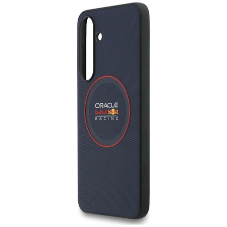 Etui Red Bull Meshed Red Ring MagSafe do Samsung Galaxy S25 FE granatowy