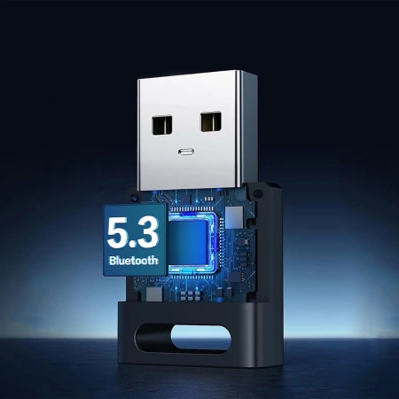 UGREEN ADAPTER USB-A DO BLUETOOTH 5.3 CM591 KOMPAKTYBILNOŚĆ Z WINDOWS I MAC