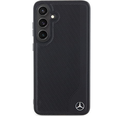 MERCEDES ETUI POKROWIEC CASE DO SAMSUNG S24 PLUS S926 HARDCASE SKÓRA BLACK