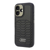 AUDI ETUI DO MAGSAFE IPHONE 16.1 HARDCASE SKÓRZANE AU-TPUPCMIP16-GT/D3-BK