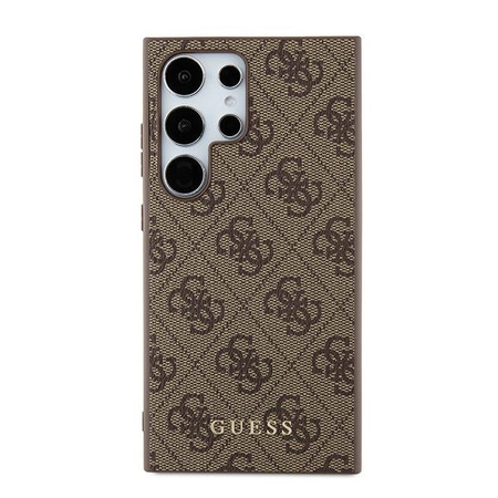 GUESS CASE HARDCASE DO SAMSUNG GALAXY S24 ULTRA S928 ZŁOTY METAL LOGO