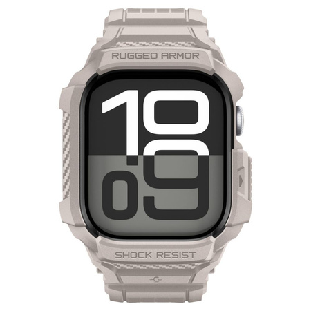 SPIGEN RUGGED ARMOR ”PRO” V2 APPLE WATCH 10 / 11 (42 MM) DUNE BEIGE