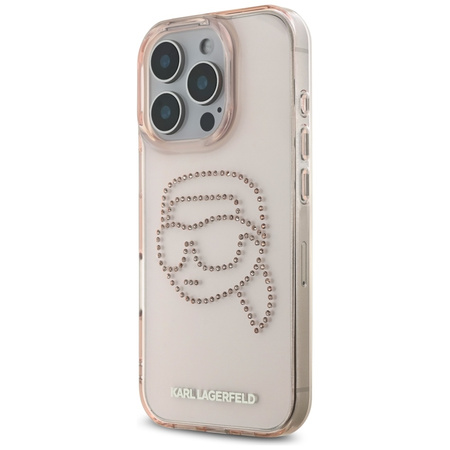 KARL LAGERFELD ETUI RHINESTONES KARL HEAD DO IPHONE 16 PRO WYSOKIEJ