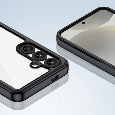 HURTEL ETUI CASE DO SAMSUNG GALAXY S25 EDGE ELASTYCZNA RAMKA ANTYWSTRZĄSOWE