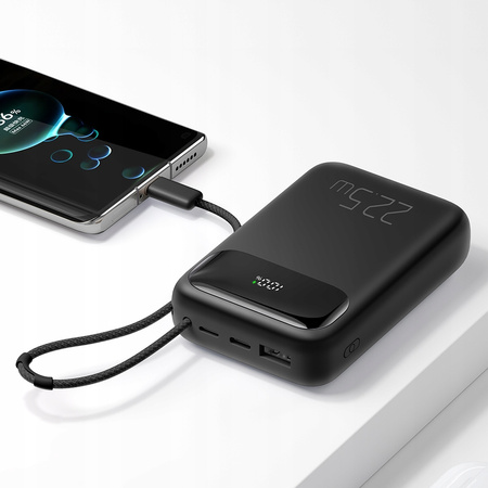 MCDODO POWERBANK 10000MAH Z WYŚWIETLACZEM 3X USB USB-C 22,5W + KABEL USB-C