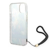 Guess GUOHCP14MHFLSB iPhone 14 Plus 6,7" niebieski/blue hardcase Flower Strap