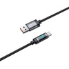 PALPRO KABEL USB-A USB-C SZYBKIE ŁADOWANIE DO SAMSUNG APPLE 3A 18W LED 1M