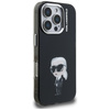 Etui Karl Lagerfeld IML Aquarelle Karl   & Logo MagSafe do iPhone 16 Pro Max czarny