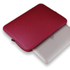 Uniwersalne etui torba na laptopa 15,6'' wsuwka tablet organizer na komputer czerwony