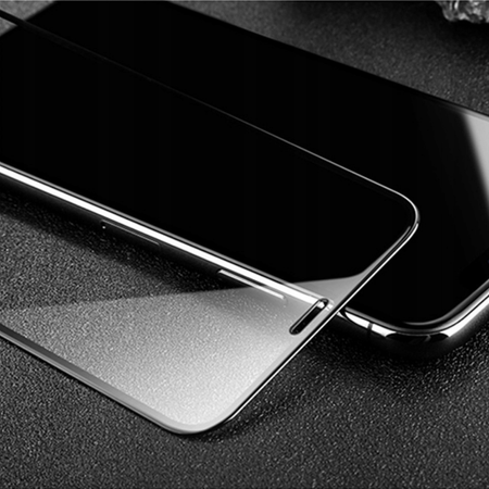 Szkło Hartowane CO2, do iPhone 13 Pro Max, 10D, czarne