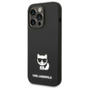 Karl Lagerfeld KLHCP14XSLCTBK iPhone 14 Pro Max 6,7" hardcase czarny/black Silicone Choupette Body