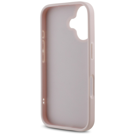GUESS ETUI POKROWIEC DO IPHONE 16 6.1 HARDCASE LOGO QUILED METALOWE
