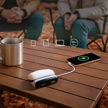 Stacja dokująca 2w1 i powerbank do baterii B100 BoboVR PD100 Combo - biała