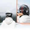 Kask narciarski Qunature 10130003001 z nausznikami snowboard rozmiar L - biały