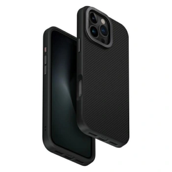 UNIQ etui Keva Max iPhone 16 Pro Max6.9 Magclick Charging czarny/carbon black