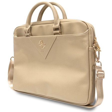 Guess Torba GUCB15ZPGSTEGD 16złoty/light gold Triangle 4G