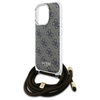 GUESS POKROWIEC HARDCASE CROSSBODY CORD 4G PRINT DO IPHONE 16 PRO MAX 6.9