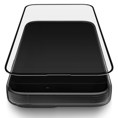 UNIQ OPTIX MATTE SZKŁO DO IPHONE 15 6.1 14 PRO MATOWE Z APLIKATOREM OCHRONA