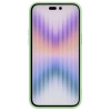 Silikonowe etui Nillkin CamShield Silky Silicone Case do iPhone 15 Pro z osłoną na aparat - miętowe