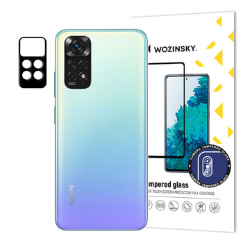 Wozinsky Full Camera Glass szkło hartowane 9H na cały aparat kamerę Xiaomi Redmi Note 11T 5G / Redmi Note 11S 5G / Poco M4 Pro 5G