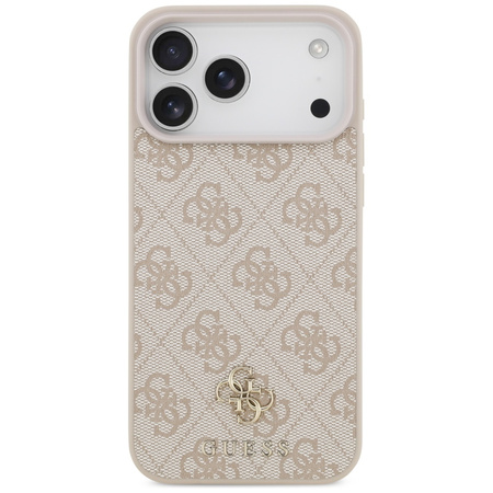 Etui Guess 4G Small 4G and Classic MagSafe do iPhone 17 Pro Max różowy