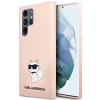 KARL LAGERFELD ETUI HARDCASE DO SAMSUNG S23 ULTRA S918 SILICONE CHOUPETTE