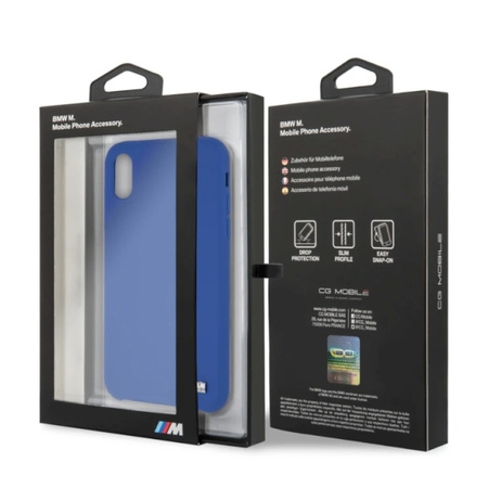 BMW ETUI HARDCASE DO IPHONE X XS BMHCPXMSILNA M COLLECTION WYSOKA ODPORNOŚĆ