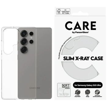 PANZERGLASS ETUI CARE FASHION X-RAY DO SAMSUNG GALAXY S25 ULTRA TRANSPARENT