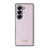 GUESS ETUI DO SAMSUNG Z FOLD 6 F956 GLITTER SCRIPT 4G Z FOLIĄ OCHRONNĄ