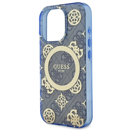 GUESS ETUI DO IPHONE 16 PRO MAX 6.9 HARDCASE Z PEONII DO MAGSAFE 4G