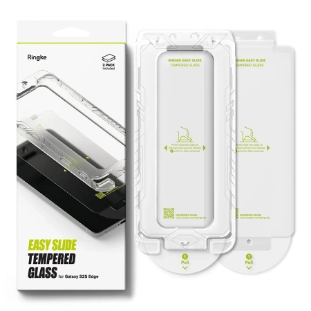 RINGKE SZKŁO HARTOWANE EASY SLIDE 2-PACK DO SAMSUNG GALAXY S25 EDGE