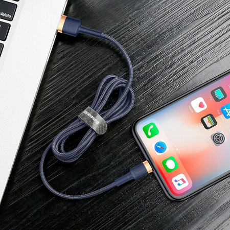 BASEUS KABEL DO LIGHTNING DO TELEFONÓW APPLE 1M 2.4A CAFULE SZYBKIE
