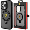 Etui Ferrari Ring Stand 2023 Collection MagSafe do iPhone 15 Pro Max - czarne