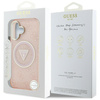 GUESS ETUI TPU POKROWIEC DO IPHONE 16 DO MAGSAFE ZIARNISTY METAL GLITTER