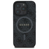 Guess GUHMP16XG4GFRK iPhone 16 Pro Max 6.9 czarny/black hardcase 4G Ring Classic Logo MagSafe