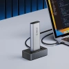 Stacja dokująca Orico IT18C3 na dysk M.2 NVMe/SATA - szara