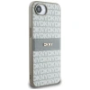 DKNY ETUI CASE REPEAT TEXTURE PATTERN Z PASAMI DO IPHONE 16E LUKSUSOWE