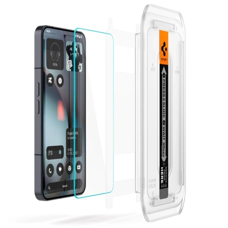 SPIGEN SZKŁO HARTOWANE GLAS.TR EZ FIT DO NOTHING PHONE 3 2-PACK