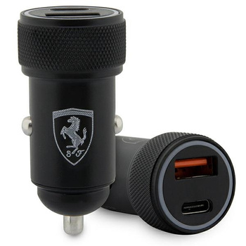 FERRARI ŁADOWARKA SAMOCHODOWA USB-C DO IPHONE 12 13 14 15 SZYBKIE ŁADOWANIE