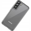 HURTEL ETUI CASE OUTER SPACE DO SAMSUNG GALAXY S22+ SZTYWNY Z ŻELOWĄ RAMKĄ