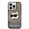 Karl Lagerfeld KLHCP14XLNCHCK iPhone 14 Pro Max 6,7" czarny/black hardcase Glitter Choupette Head