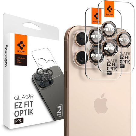 SPIGEN OSŁONA APARATU OPTIK PRO GLAS.TR EZ FIT DO IPHONE 16 PRO PRO MAX
