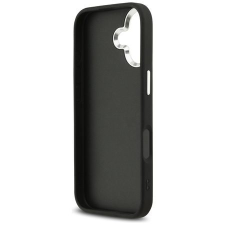 Etui Guess 4G Big 4G Classic Logo do iPhone 17 czarny srebrny